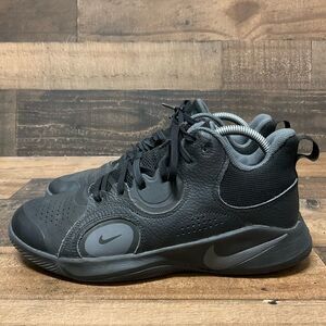 Nike Fly by Mid 2 Men’s Size 7.5 Black Basketball Shoes CU3501-004